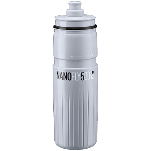 Elite Thermo Nanofly 4 Órás Thermo Kerékpáros Kulacs 500ml - szürke