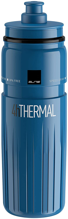Elite Thermo Nanofly 4 Órás Thermo Kerékpáros Kulacs 500ml - kék