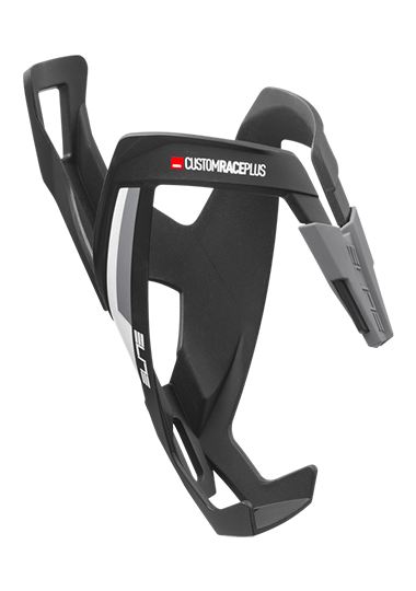 Elite Custom Race Plus Kerékpáros Kulacstartó - fekete - fehér