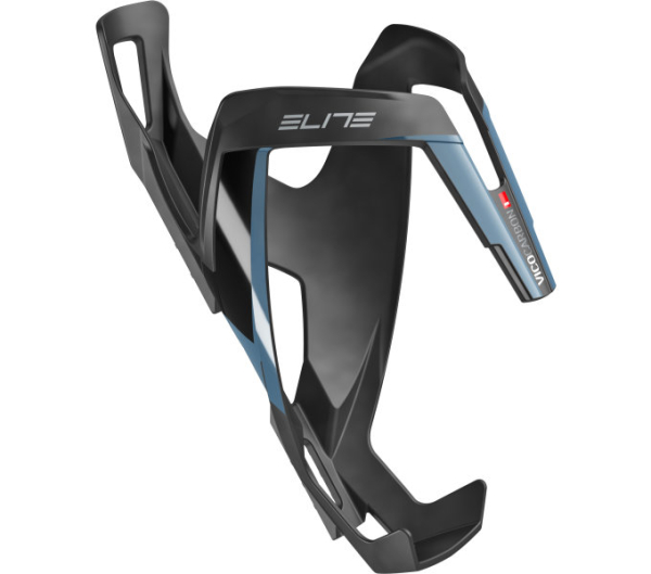 Elite Vico Carbon Kerékpáros Kulacstartó - kék - fehér