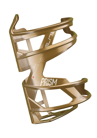 Elite Prism Carbon Jobbos Kerékpáros Kulacstartó - arany