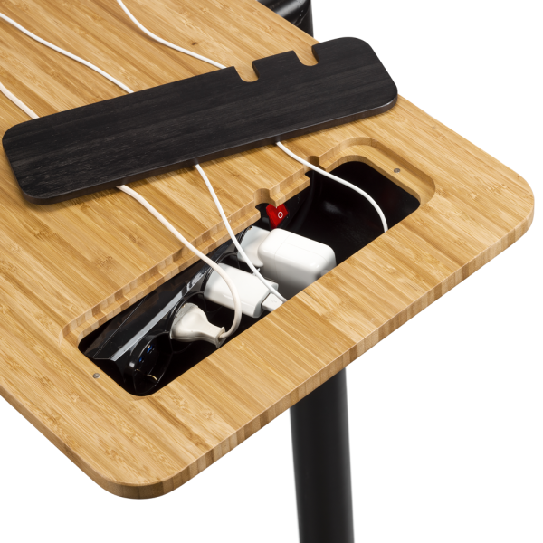 Elite Training Desk Kerékpáros Számítógép/Tablet Tartó Edzőgördő Elé Földre