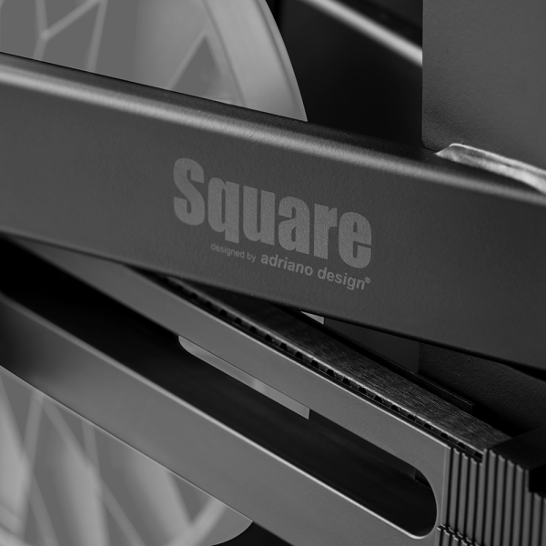 Elite Square Okos Kerékpár Smart Direto/Suito/Justo Kerékpáros Edzőgörgőkhöz és Rizer Kormányhoz Edzőgörgő nélkül