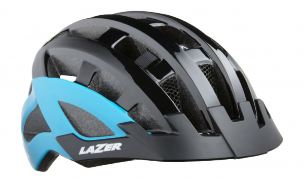 Lazer Compact DLX LED Sport Kerékpár Sisak - kék