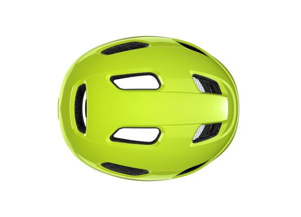 Lazer Nutz Kineticore Flash Sárga Gyerek Kerékpár Sisak