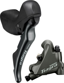 Shimano Tiagra ST-4720 + BR-4770 Hátsó Hidraulikus Tárcsafék - szürke
