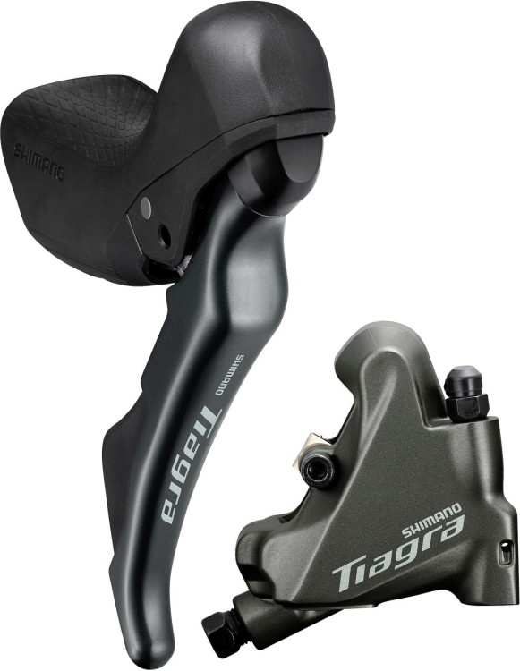 Shimano Tiagra ST-4720 + BR-4770 Hátsó Hidraulikus Tárcsafék - szürke