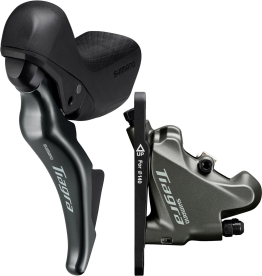 Shimano Tiagra ST-4725 + BR-4770 Első Hidraulikus Tárcsafék - szürke