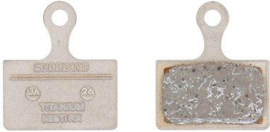 Shimano K05Ti-RX Műgyantás Tárcsafékpofa - fekete