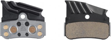 Shimano N04C-MF Metal Hűtőbordás Tárcsafékpofa - fekete