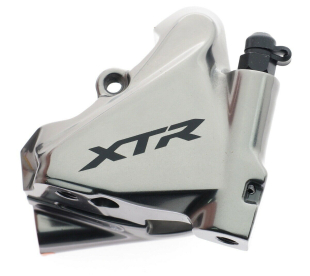 Shimano XTR BR-M9110 Flat Mount Féknyereg - ezüst