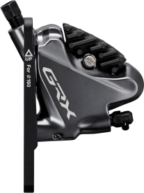 Shimano GRX BR-RX810 Első Hidraulikus Országúti Féknyereg L05ARF Fékbetéttel - fekete