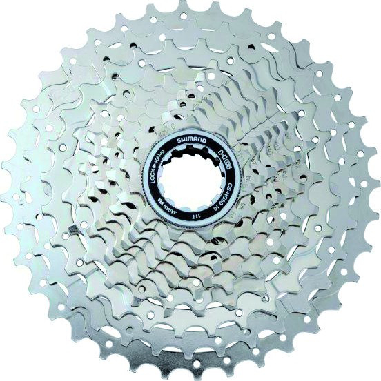 Shimano CS-HG50-10 Fogaskoszorú - ezüst