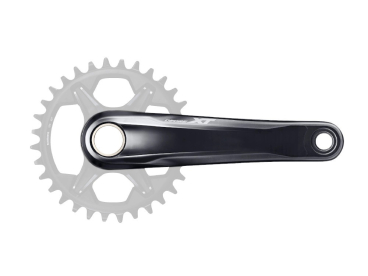 Shimano XT FC-M8120-1 Hajtókar Lánctányér És Középcsapágy Nélkül - fekete