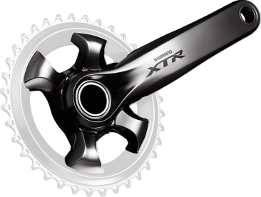 Shimano XTR FC-M9020 Hajtókar Lánctányér És Középcsapágy Nélkül - fekete