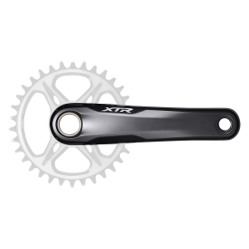 Shimano XTR FC-M9125-1 Hajtókar Lánctányér És Középcsapágy Nélkül - ezüst