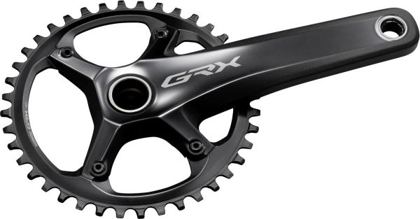 Shimano GRX FC-RX810-1 Hajtómű - fekete