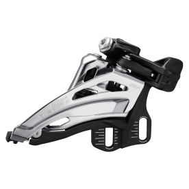 Shimano Deore FD-M5100 E-Type Side Swing Első Váltó - fekete