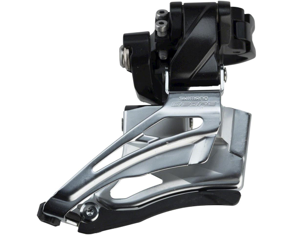 Shimano Deore FD-M6025 Felső Bilincses Első Váltó - fekete