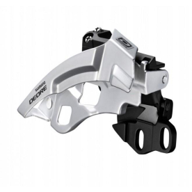 Shimano Deore FD-M610 E-Type Első Váltó - fekete