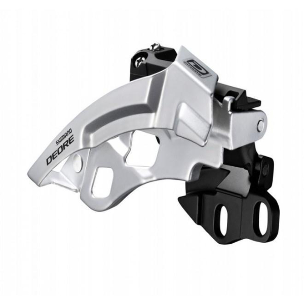 Shimano Deore FD-M610 E-Type Első Váltó - fekete