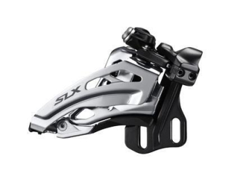 Shimano SLX FD-M677 E-Type Side Swing Első Váltó - fekete