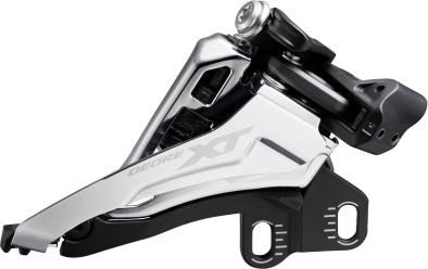 Shimano XT FD-M8100 E-Type Side Swing Első Váltó - fekete