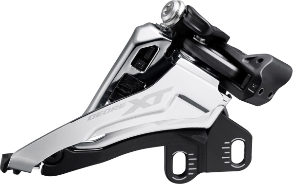 Shimano XT FD-M8100 E-Type Side Swing Első Váltó - fekete