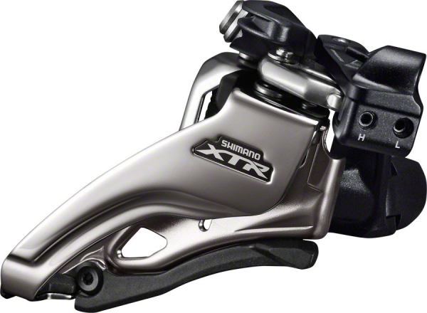 Shimano XTR FD-M9020 Side Swing Alsó Bilincses Első Váltó - fekete