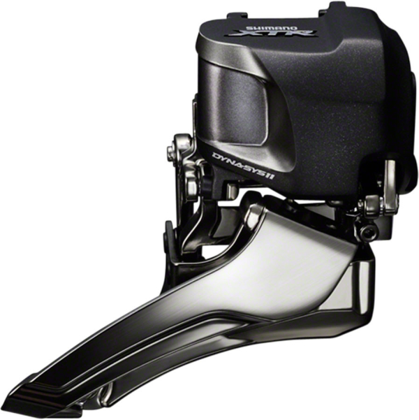 Shimano XTR FD-M9050 Di2 Tripla Első Váltó - fekete