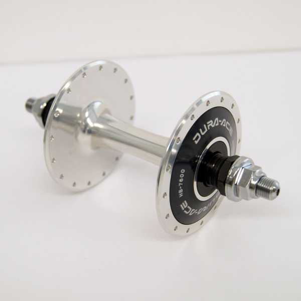 Shimano Dura Ace HB-7600 Első Agy Anyás - ezüst