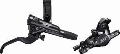 Shimano XT BL-M8100 + BR-M8100 Hátsó Hidraulikus Tárcsafék - fekete