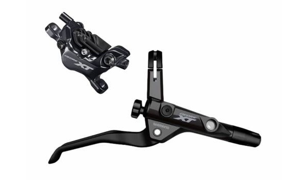 Shimano XT BL-T8100 + BR-M8120 Hátsó Hidraulikus Tárcsafék - fekete