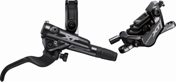 Shimano XT BL-M8100 + BR-M8120 Hátsó Hidraulikus Tárcsafék - fekete