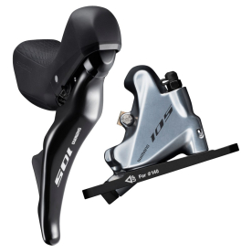 Shimano 105 ST-R7025 + BR-R7070 Ice Tec. Hátsó Országúti Tárcsafék - ezüst