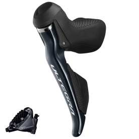 Shimano Ultegra ST-R8070 + BR-R8070 Ice Tec. Első Országúti Tárcsafék - fekete
