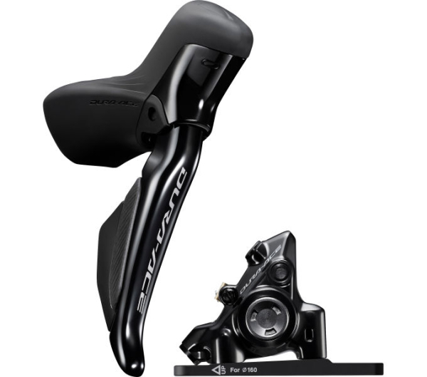 Shimano Dura Ace Di2 ST-R9270 + BR-R9270 Első Országúti Tárcsafék - fekete