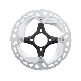 Shimano RT-EM810 160mm Center Lock Féktárcsa STePS Szenzorral Kompatibilis Belső Körmös Csavarral - ezüst