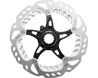 Shimano RT-EM910 160mm Center Lock Féktárcsa STePS Szenzorral Kompatibilis Belső Körmös Csavarral - ezüst