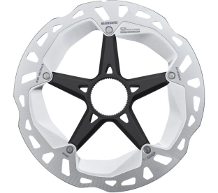 Shimano XT RT-MT800 180mm Centerlock Féktárcsa Belső Körmös Rögzítéssel - ezüst