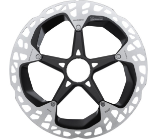 Shimano XTR RT-MT900 203mm Center Lock Féktárcsa Belső Körmös Rögzítéssel - ezüst
