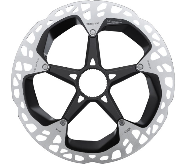 Shimano XTR RT-MT900 203mm Center Lock Féktárcsa Belső Körmös Rögzítéssel - ezüst