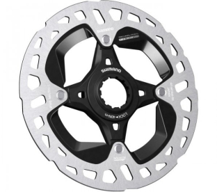 Shimano XTR RT-MT900 140mm Centerlock Féktárcsa Belső Körmös Rögzítőcsavarral - ezüst