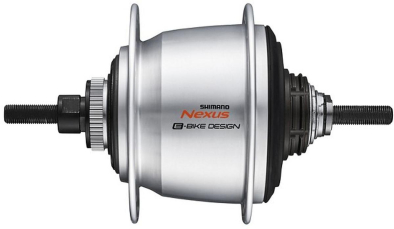 Shimano Nexus Di2 SG-C7050-D 5-Sebességes Center Lock Hátsó Agy - ezüst