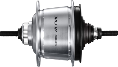 Shimano Alfine Di2 SG-S7001 8 Sebességes Center Lock Hátsó Agy - ezüst