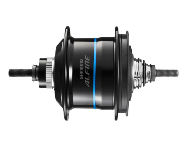 Shimano Alfine Di2 SG-S7051 8 Sebességes Center Lock Hátsó Agy - fekete