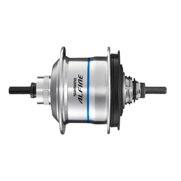 Shimano Alfine Di2 SG-S7051 8 Sebességes Center Lock Hátsó Agy - ezüst