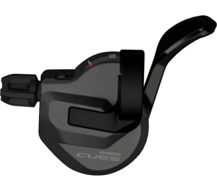 Shimano Cues SL-U8000 Bal Váltókar Fokozatkijelzővel - fekete
