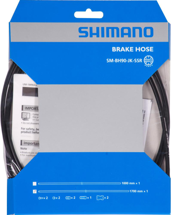 Shimano SM-BH90-JK-SSR Hidraulikacső Országúti - fekete