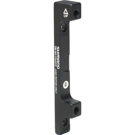 Shimano Tárcsafékadapter Post Mountról/Post Mountra 160-ról 203-ra - fekete